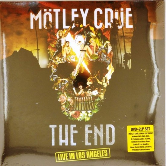 Пластинка Mötley Crüe The End. Live in Los Angeles (2 LP+DVD)